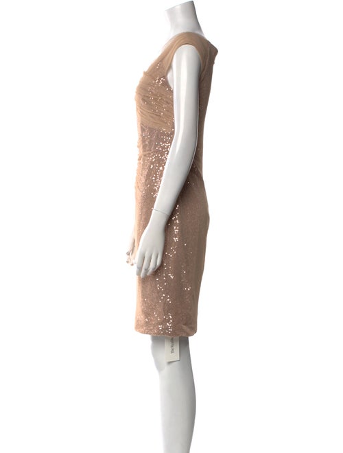 Lauren Ralph Lauren V-Neck Mini Dress