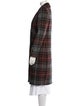 Lauren Ralph Lauren Plaid Print Peacoat