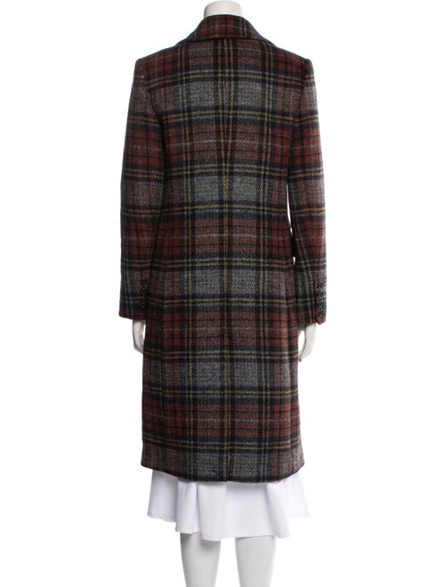 Lauren Ralph Lauren Plaid Print Peacoat