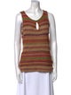 Lauren Ralph Lauren Linen Striped Top