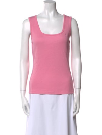 Lauren Ralph Lauren Scoop Neck Sleeveless Top