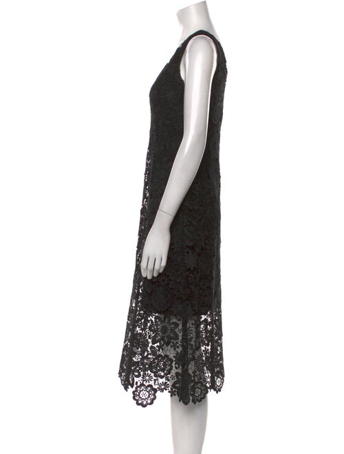 Lauren Ralph Lauren Lace Midi Length Dress