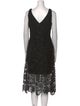Lauren Ralph Lauren Lace Midi Length Dress