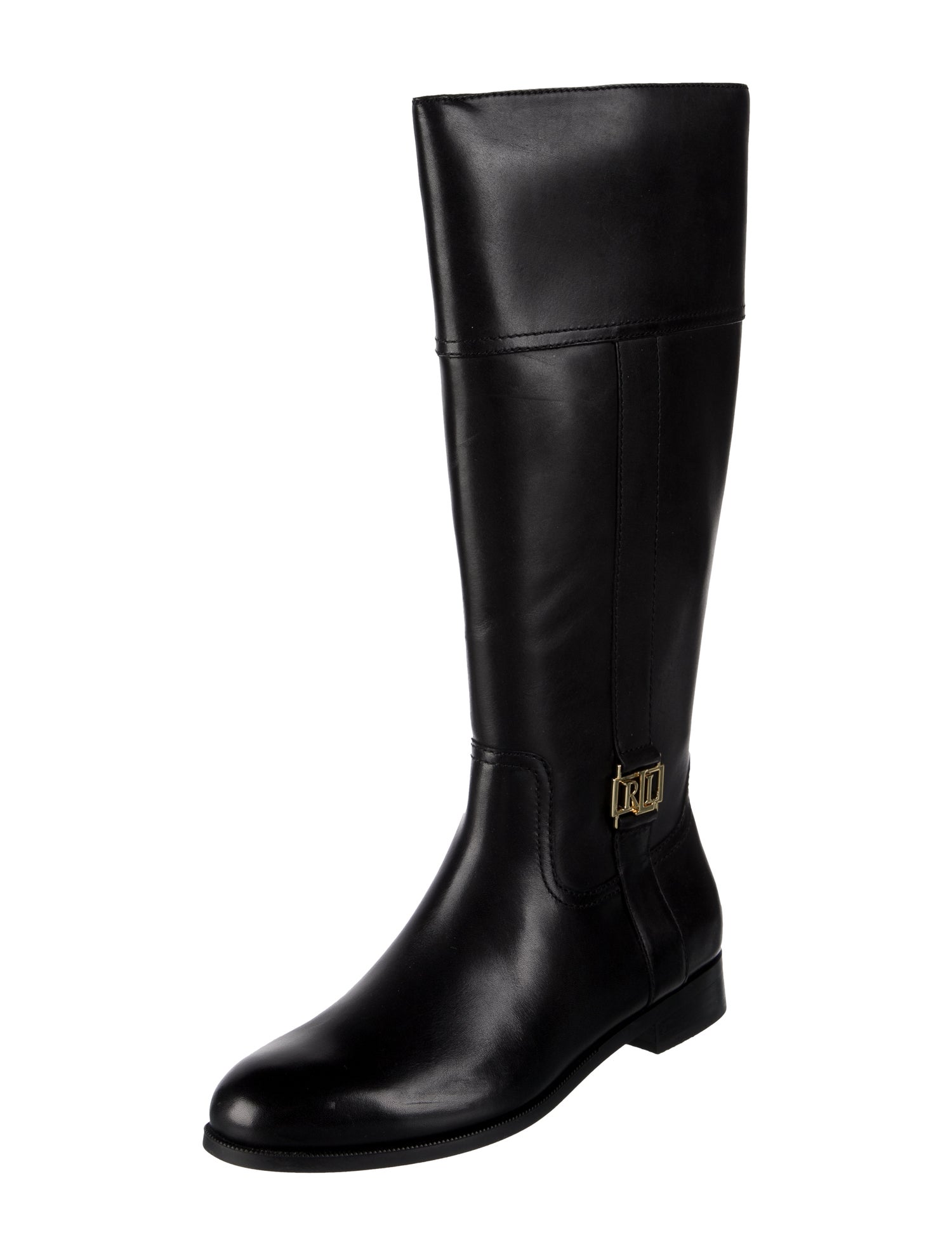 Lauren Ralph Lauren Leather Riding Boots