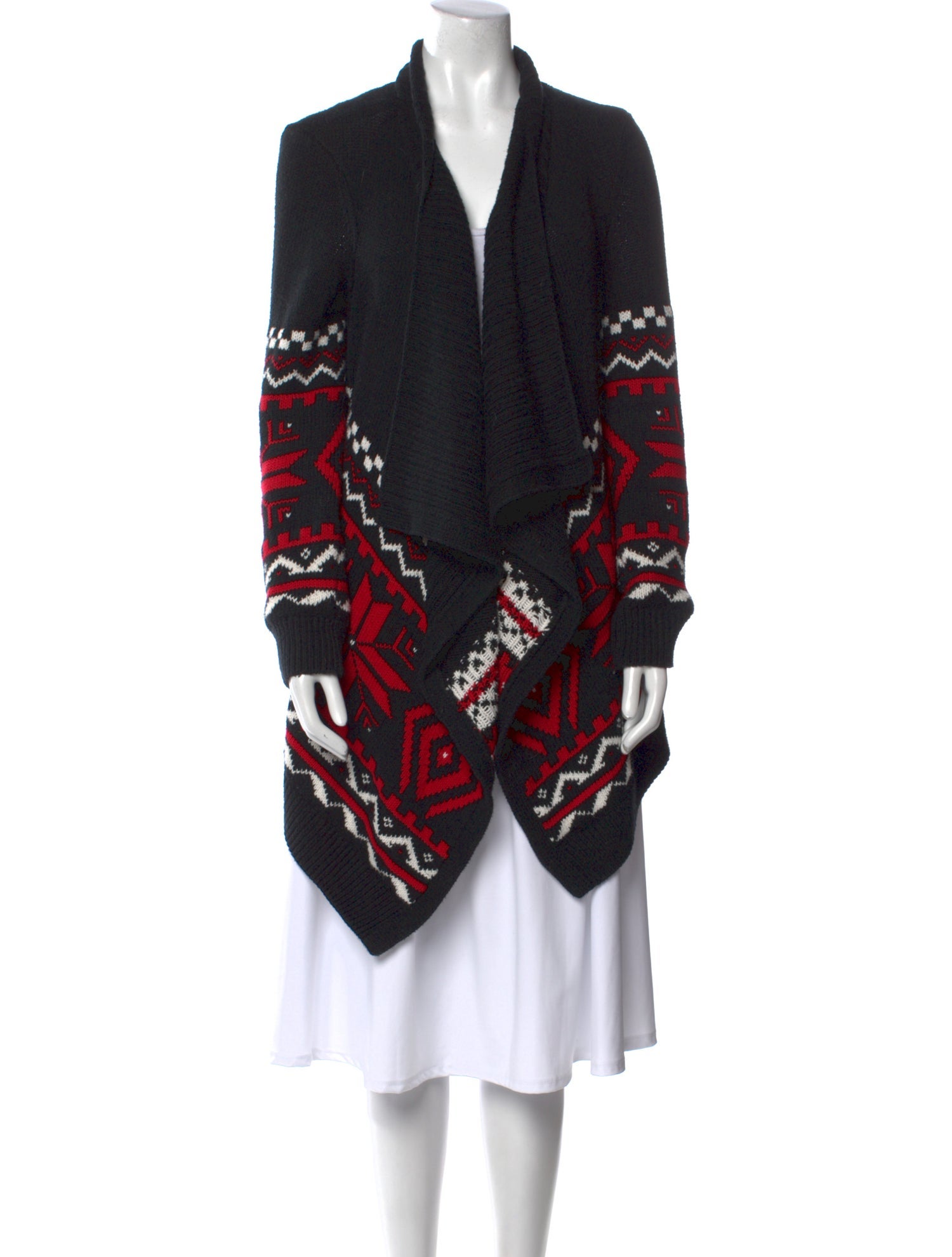 Lauren Ralph Lauren Striped V-Neck Sweater