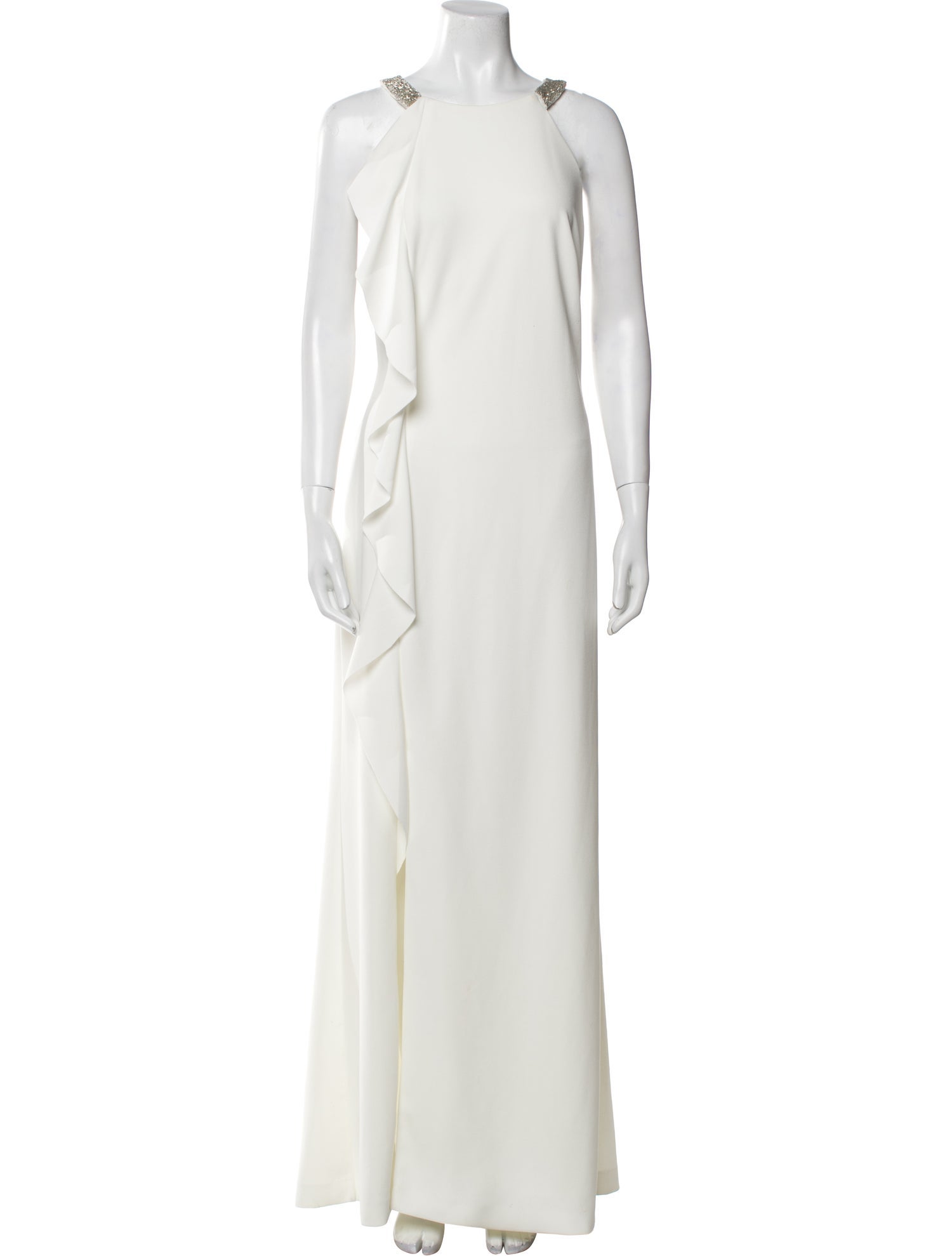 Lauren Ralph Lauren Square Neckline Long Dress