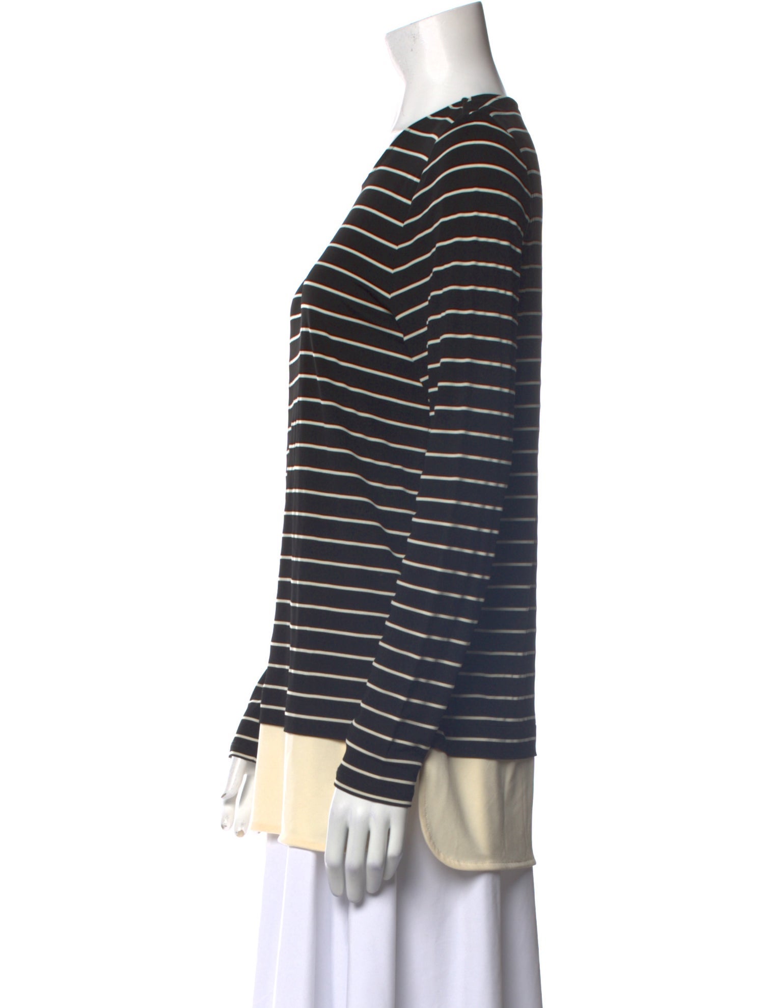 Lauren Ralph Lauren Striped Scoop Neck Top