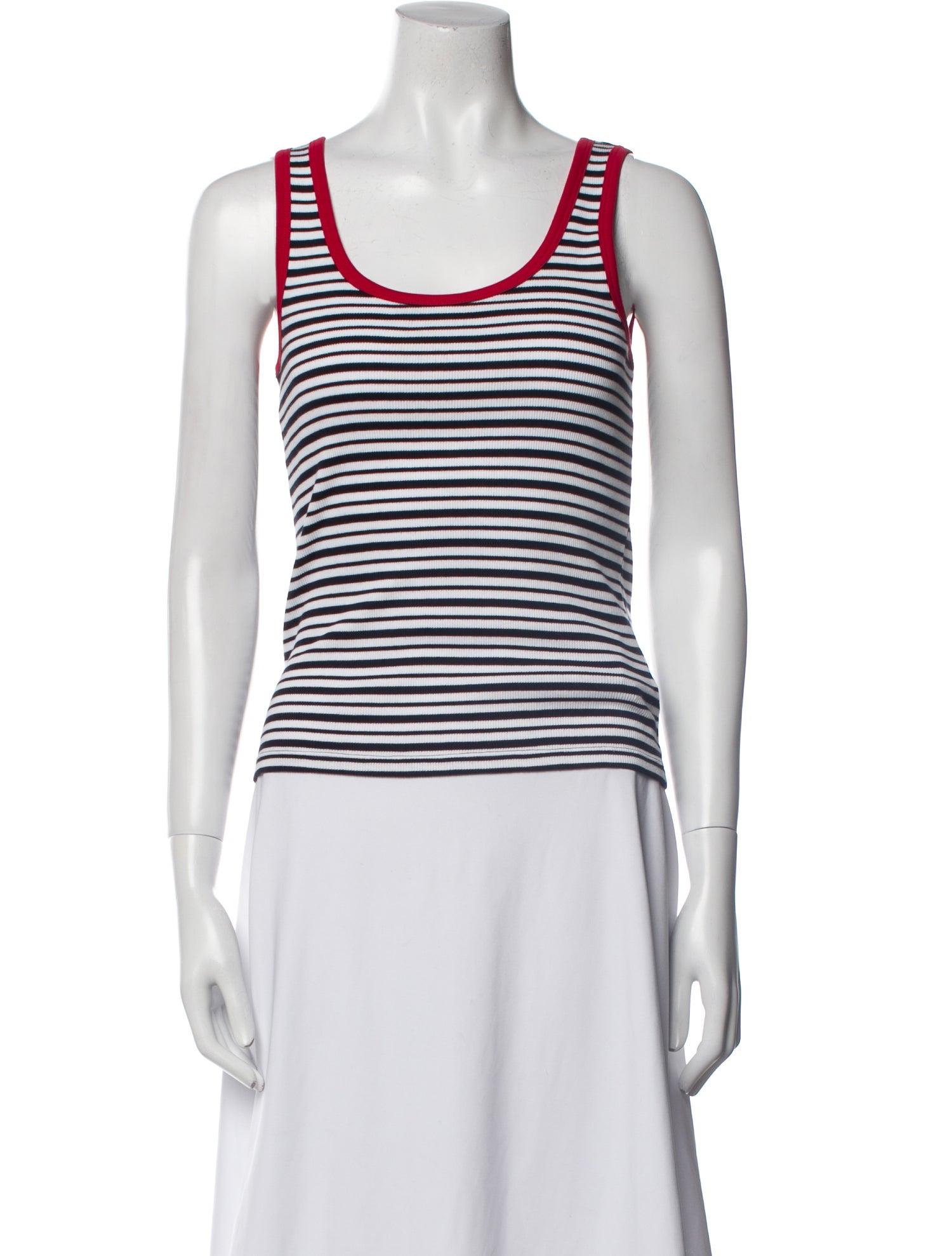 Lauren Ralph Lauren Striped Scoop Neck Top w/ Tags