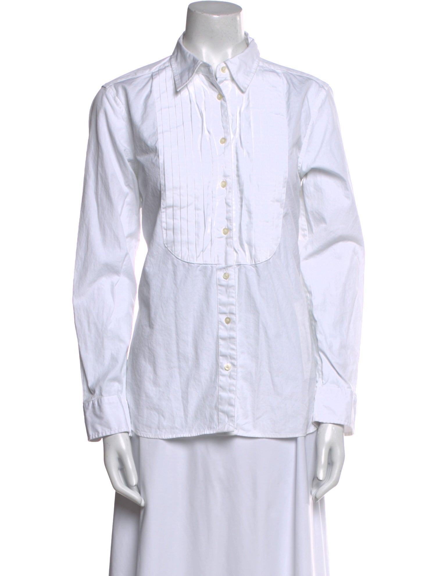 Lauren Ralph Lauren Long Sleeve Button-Up Top