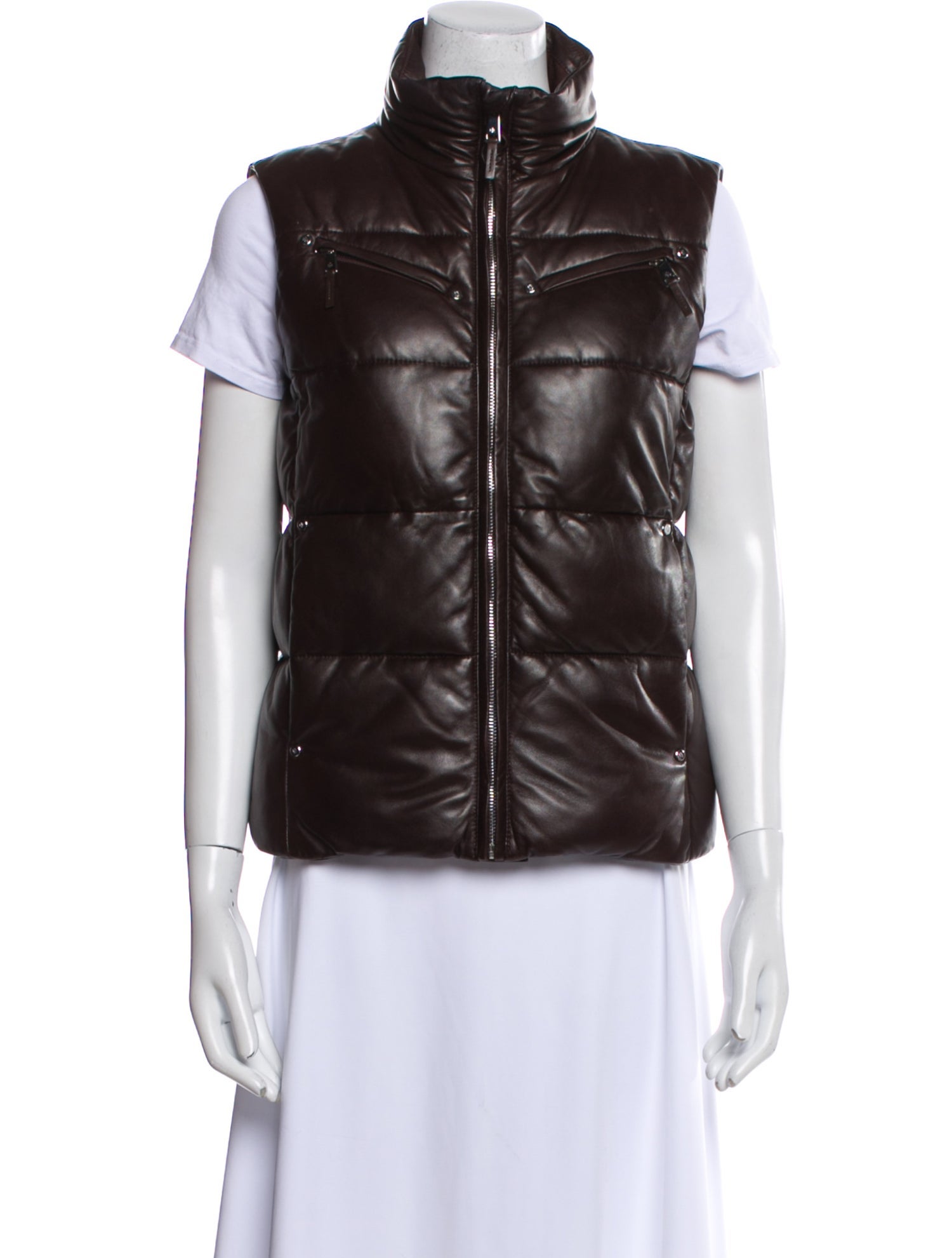 Lauren Ralph Lauren Lamb Leather Vest