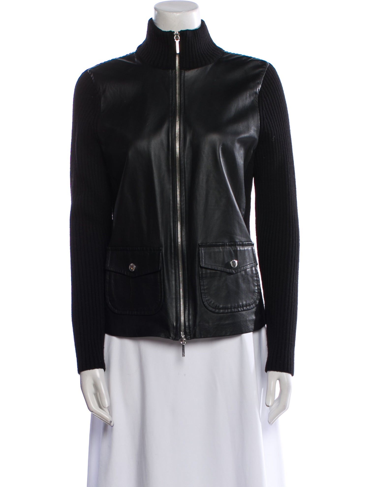 Lauren Ralph Lauren Leather Biker Jacket