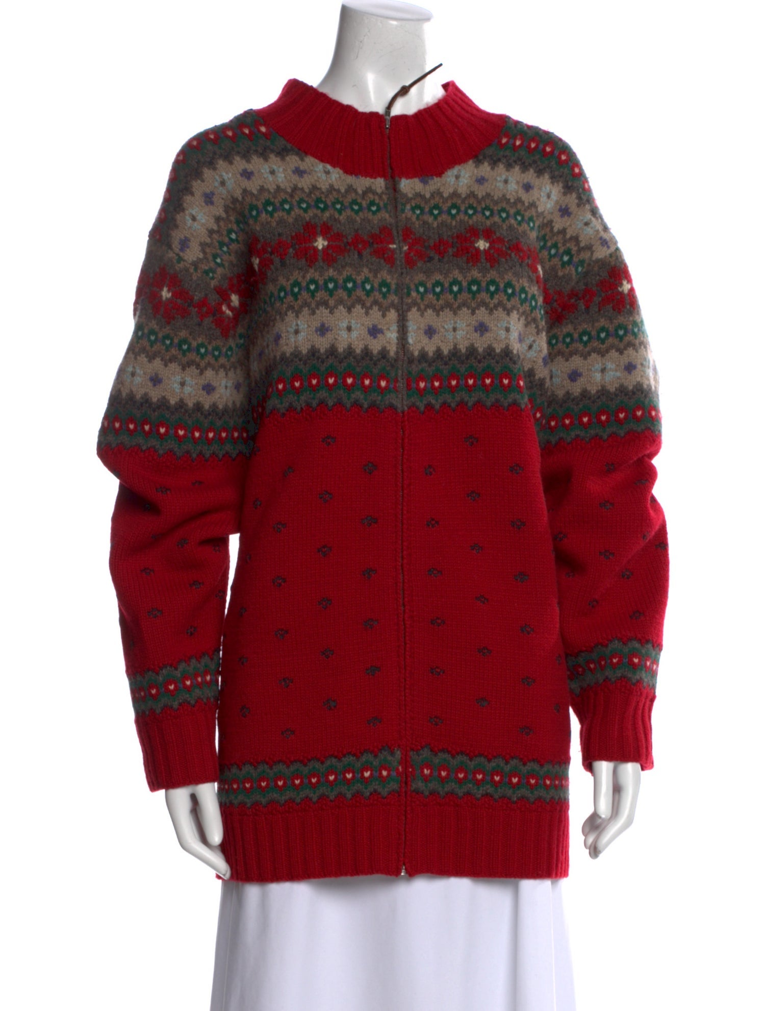 Lauren Ralph Lauren Wool Striped Sweater