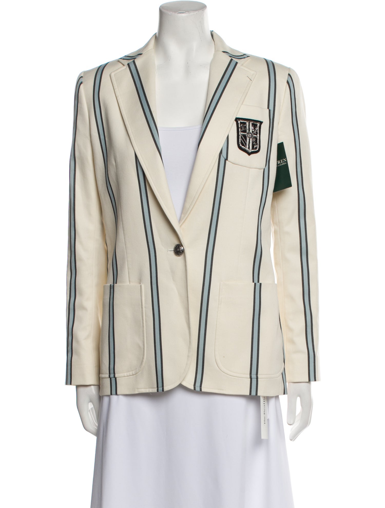 Lauren Ralph Lauren Striped Blazer