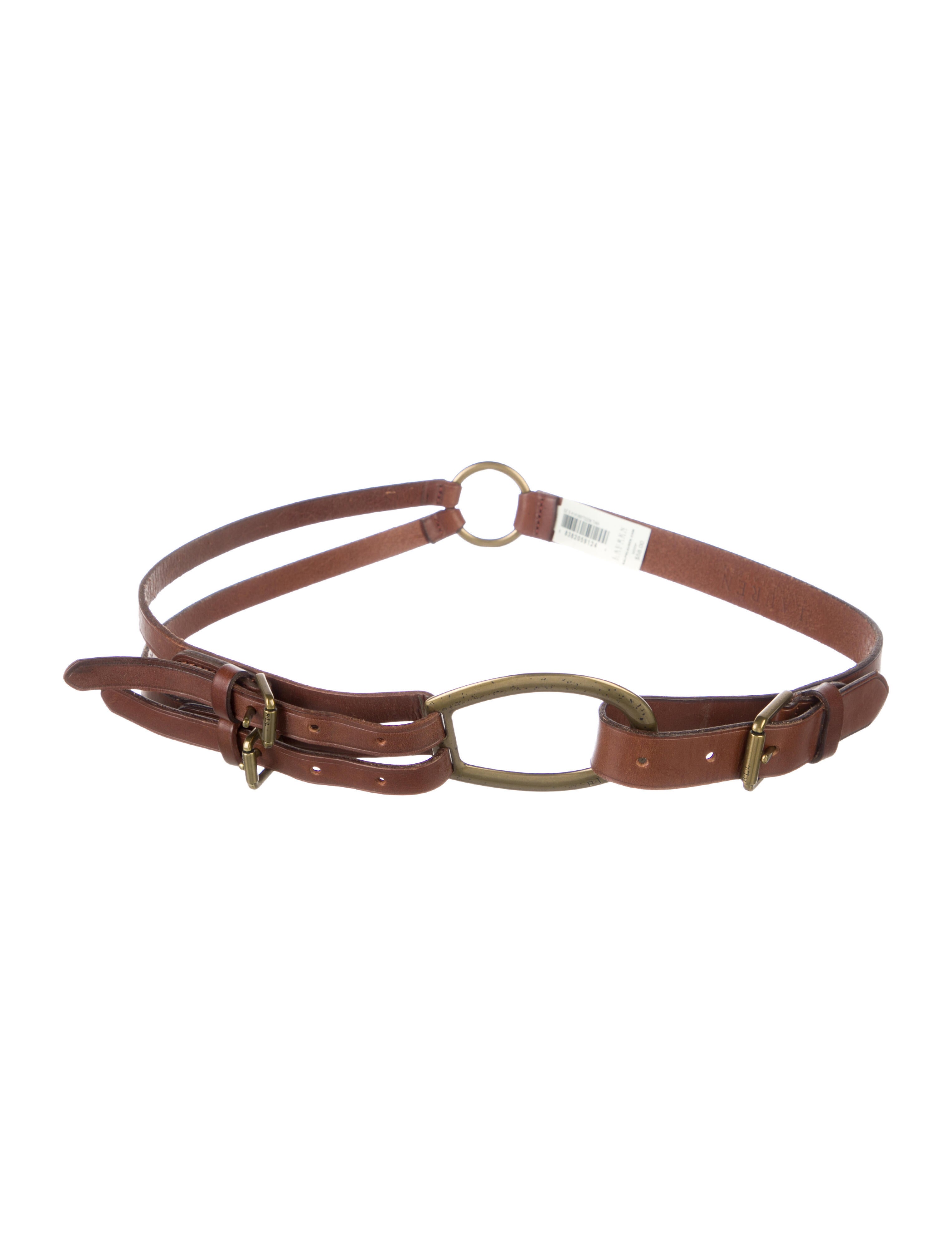 Lauren Ralph Lauren Skinny Leather Belt