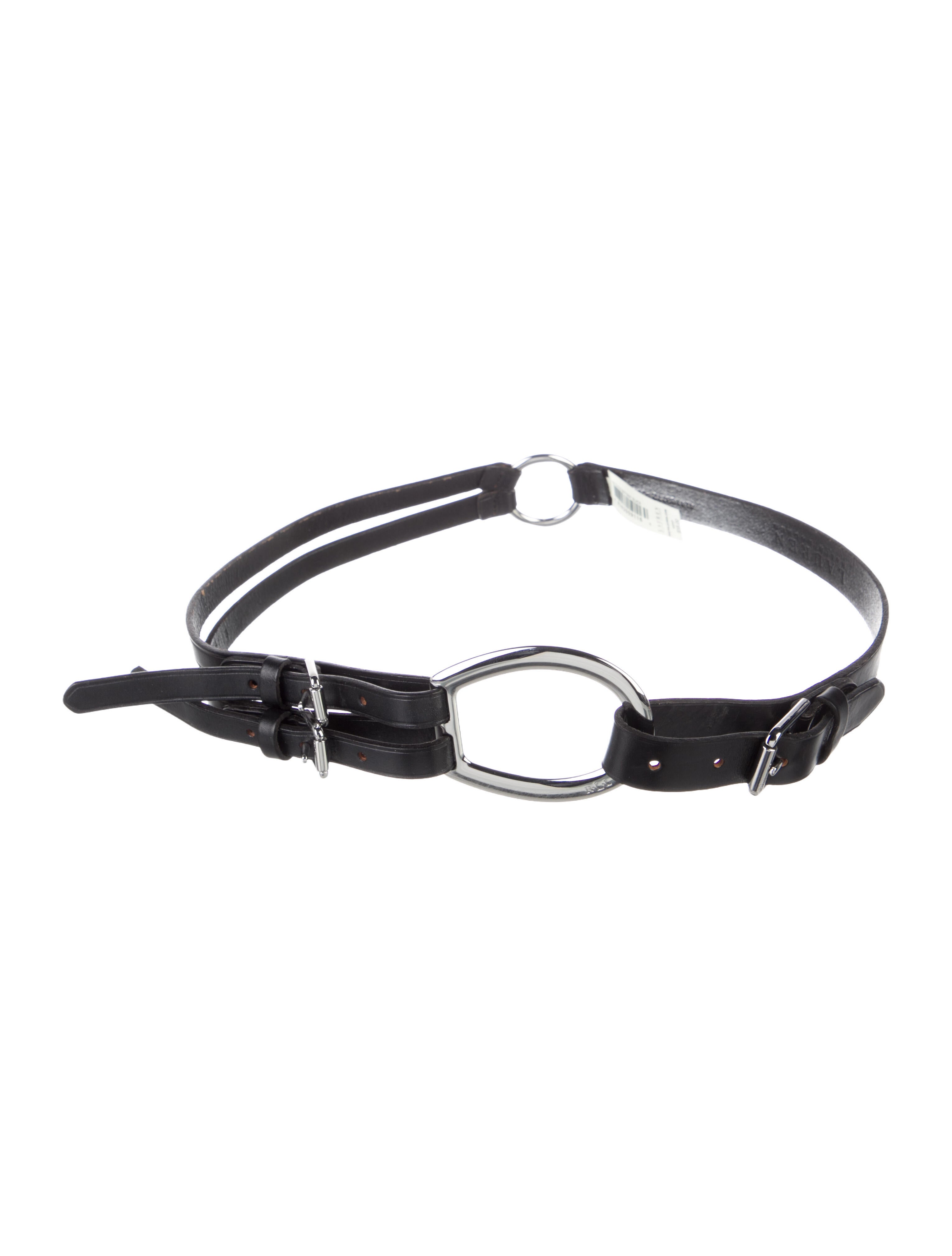 Lauren Ralph Lauren Leather Double Band Belt