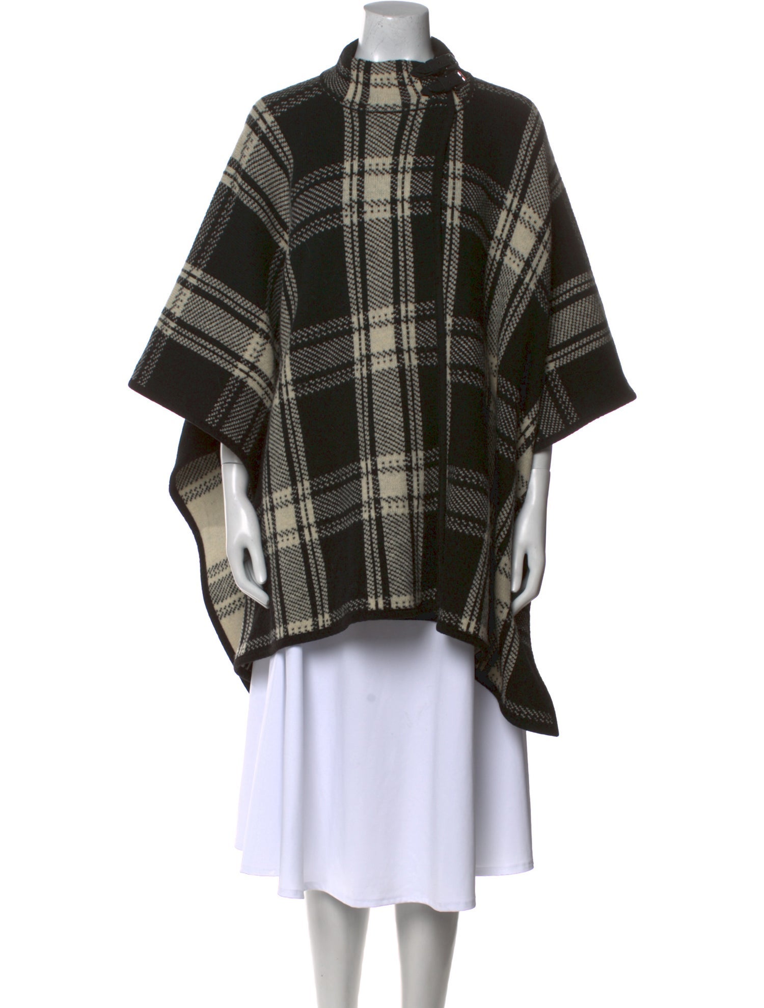 Lauren Ralph Lauren Wool Plaid Print Sweater