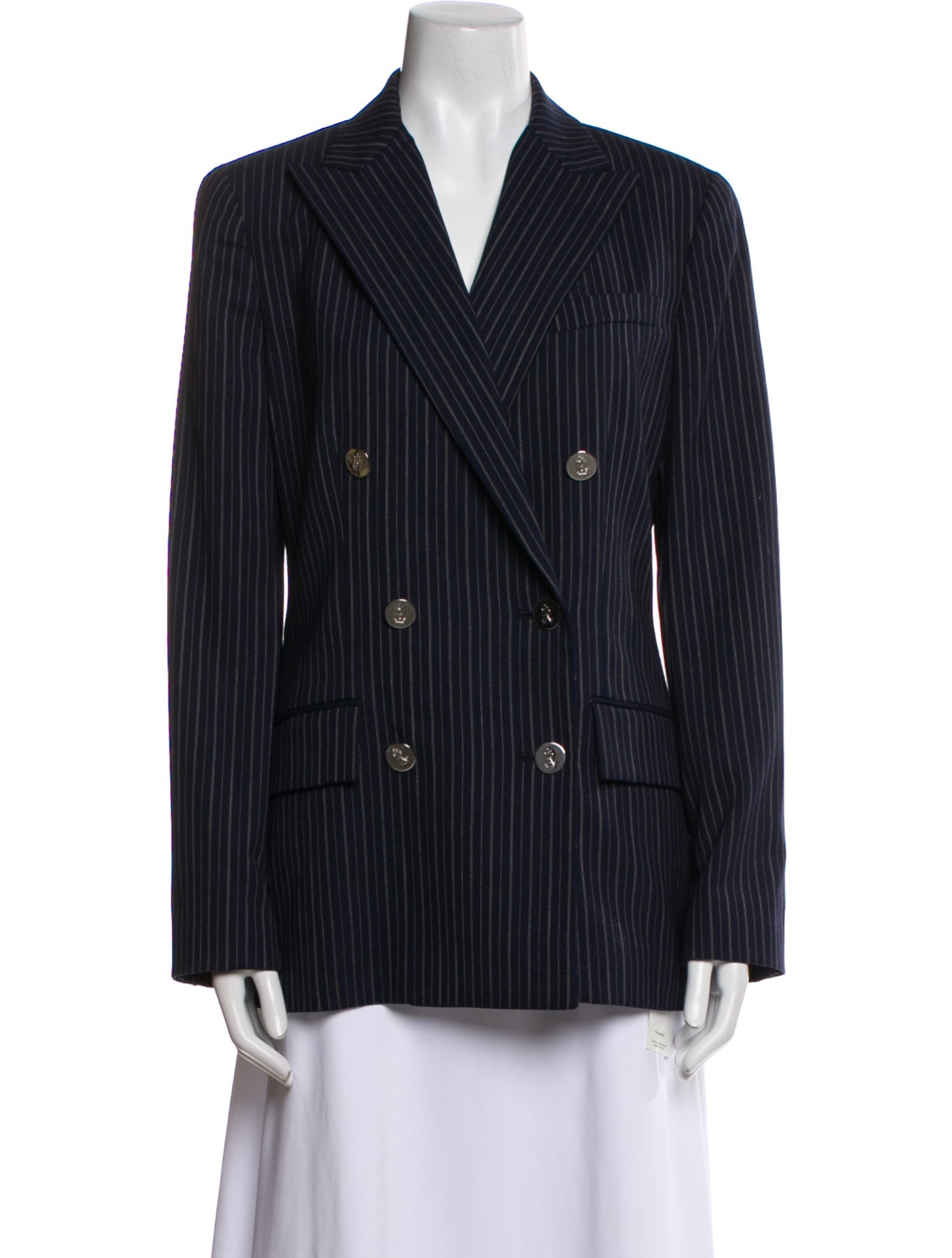 Lauren Ralph Lauren Wool Striped Blazer