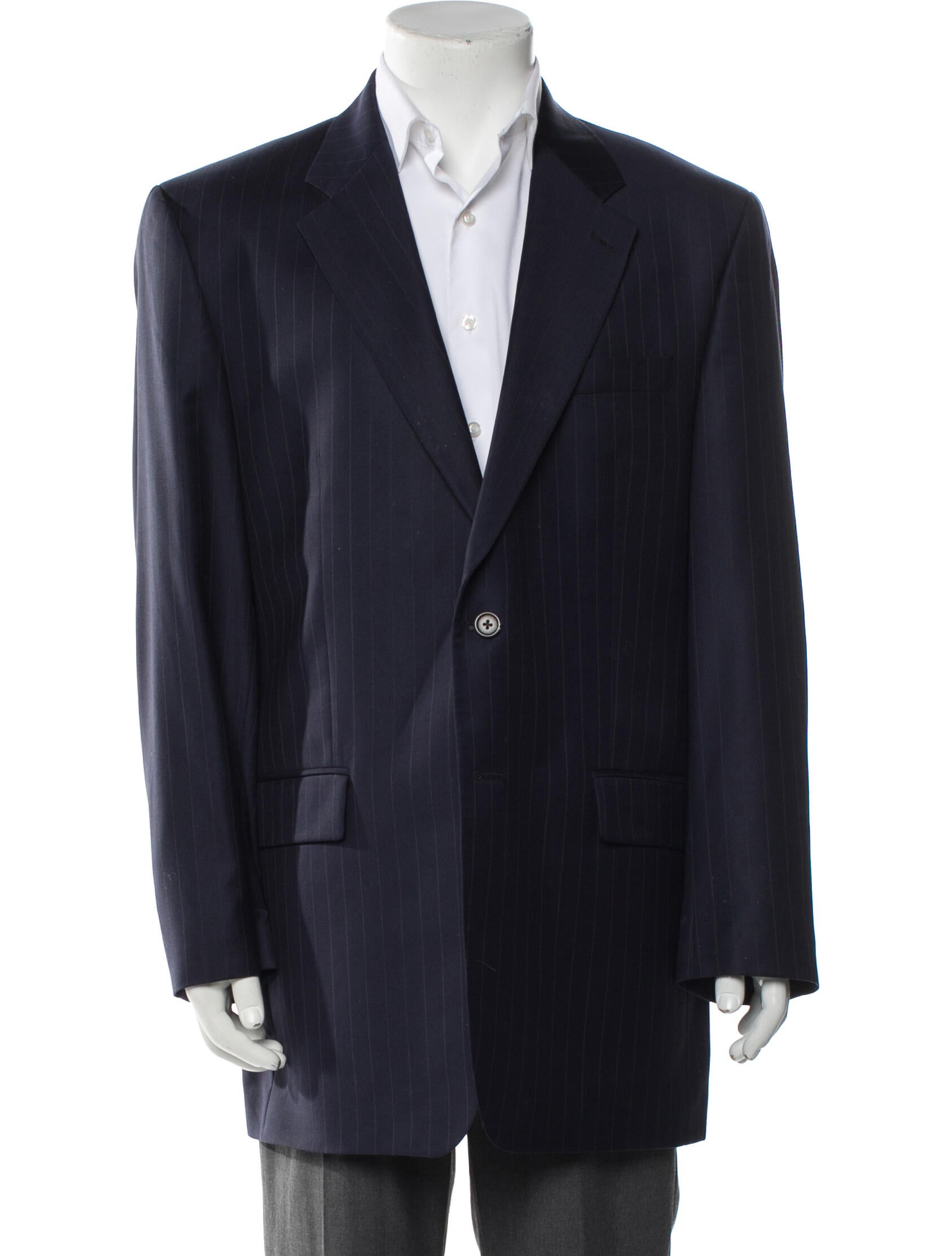 Lauren Ralph Lauren Wool Striped Blazer
