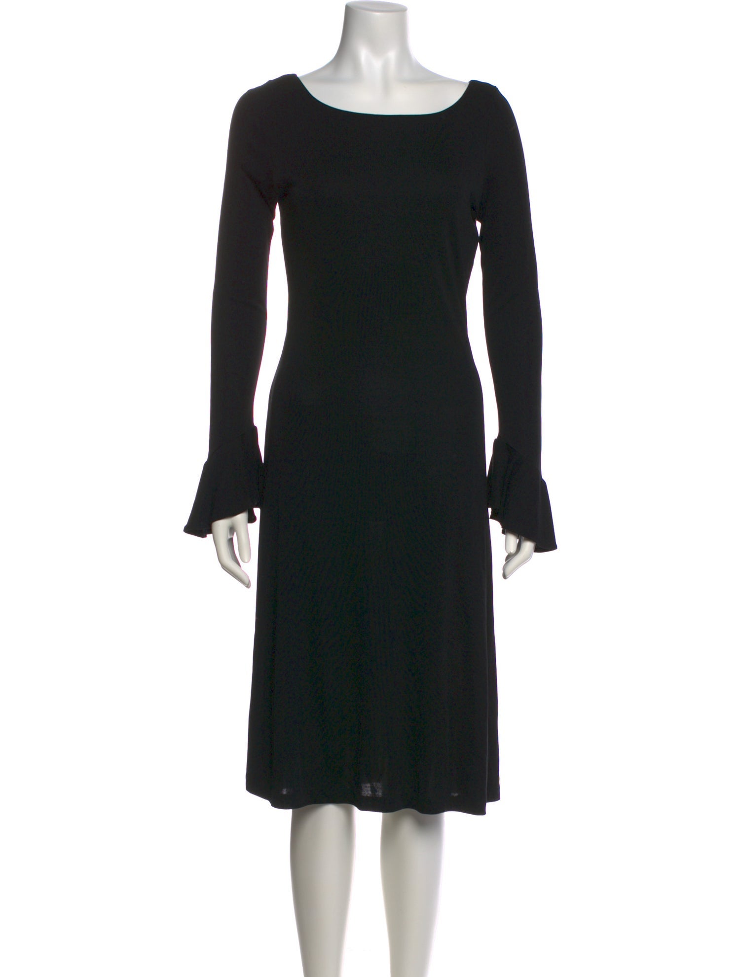 Lauren Ralph Lauren Bateau Neckline Midi Length Dress w/ Tags