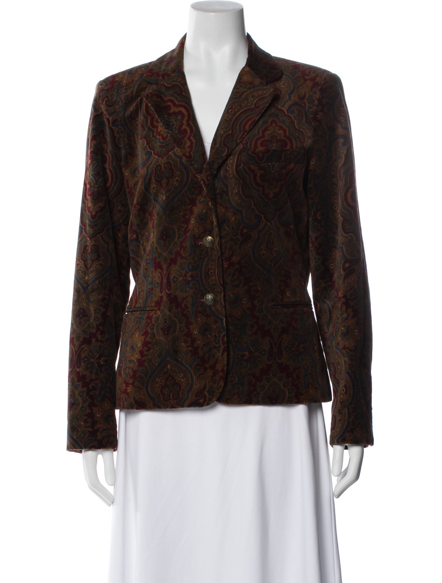 Lauren Ralph Lauren Printed Blazer