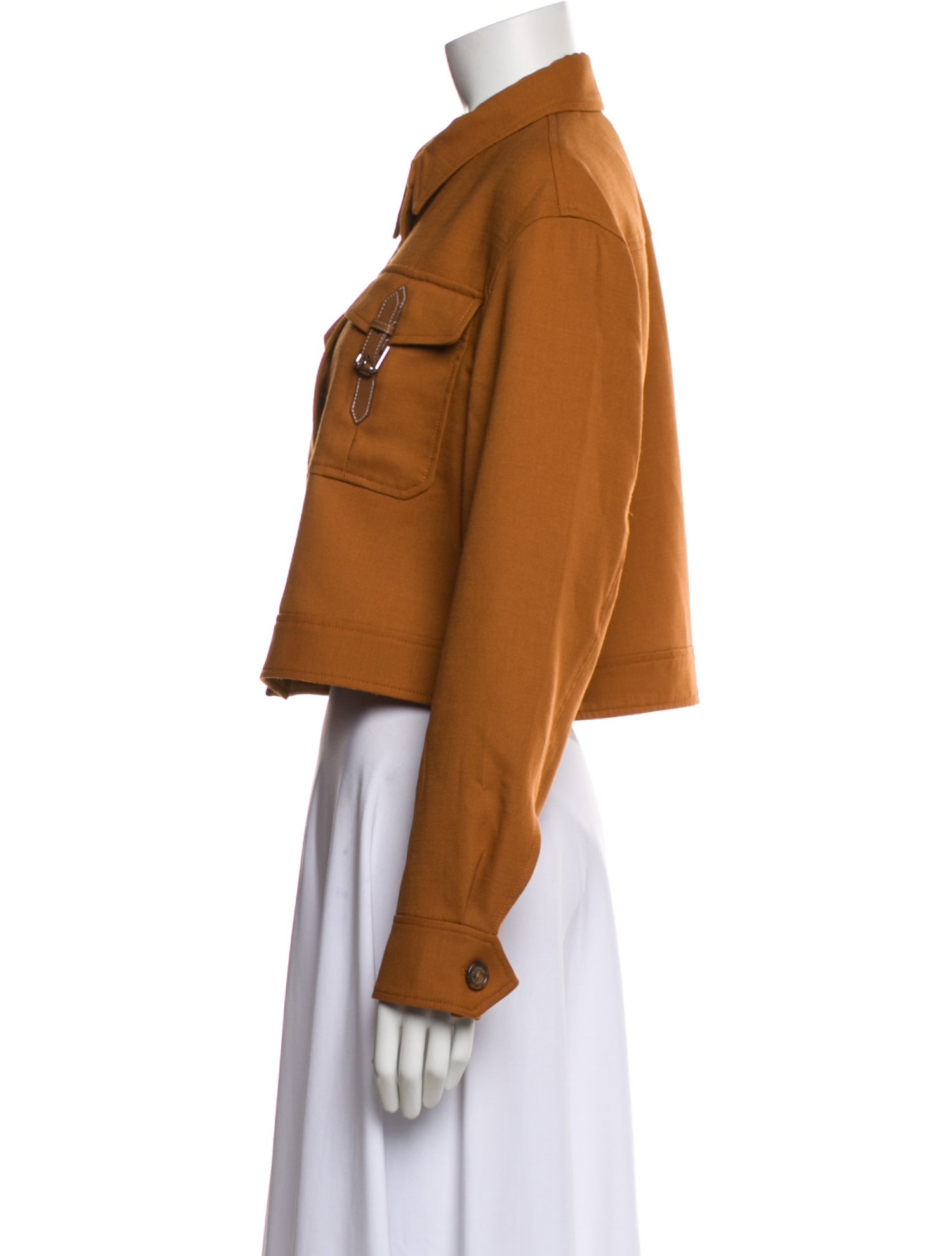 Lauren Ralph Lauren Leather Utility Jacket