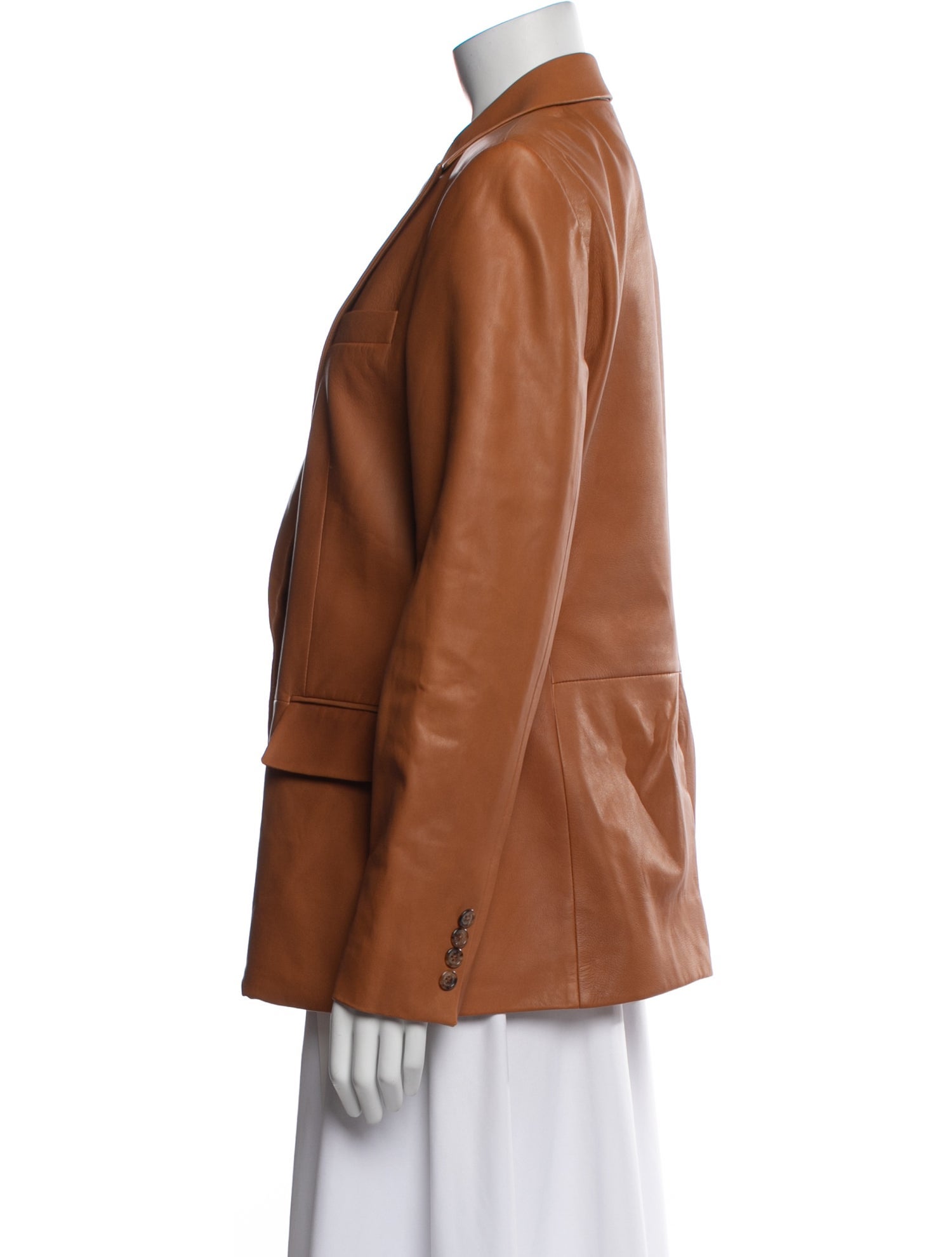 Lauren Ralph Lauren Leather Blazer