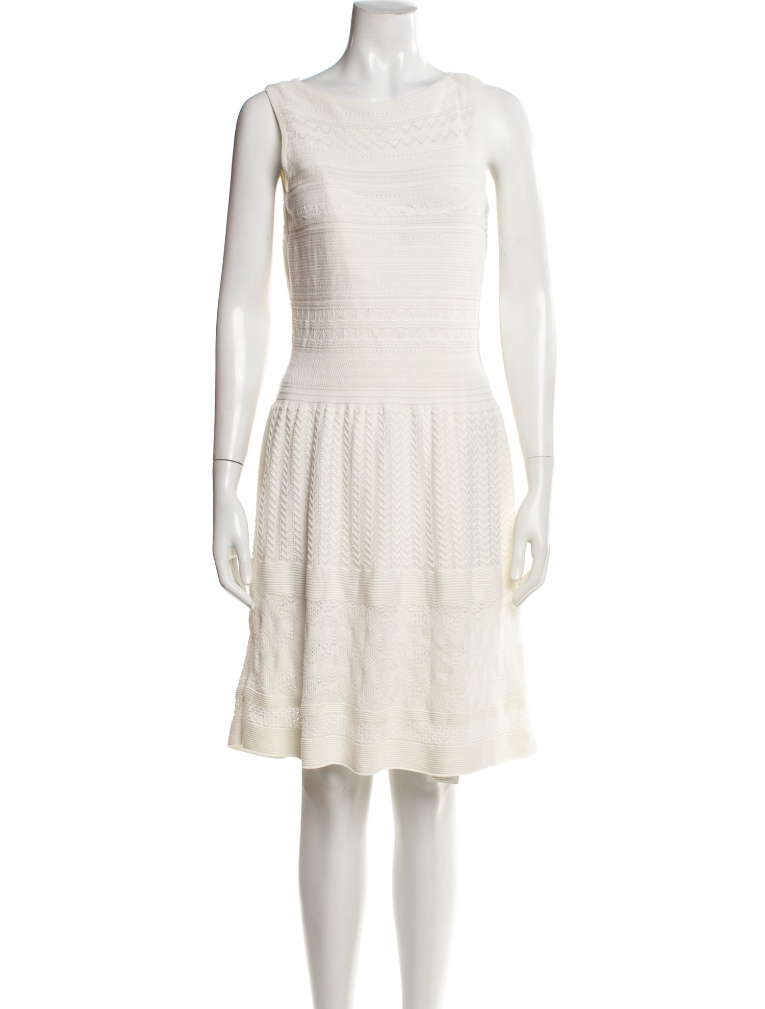 Lauren Ralph Lauren Bateau Neckline Mini Dress