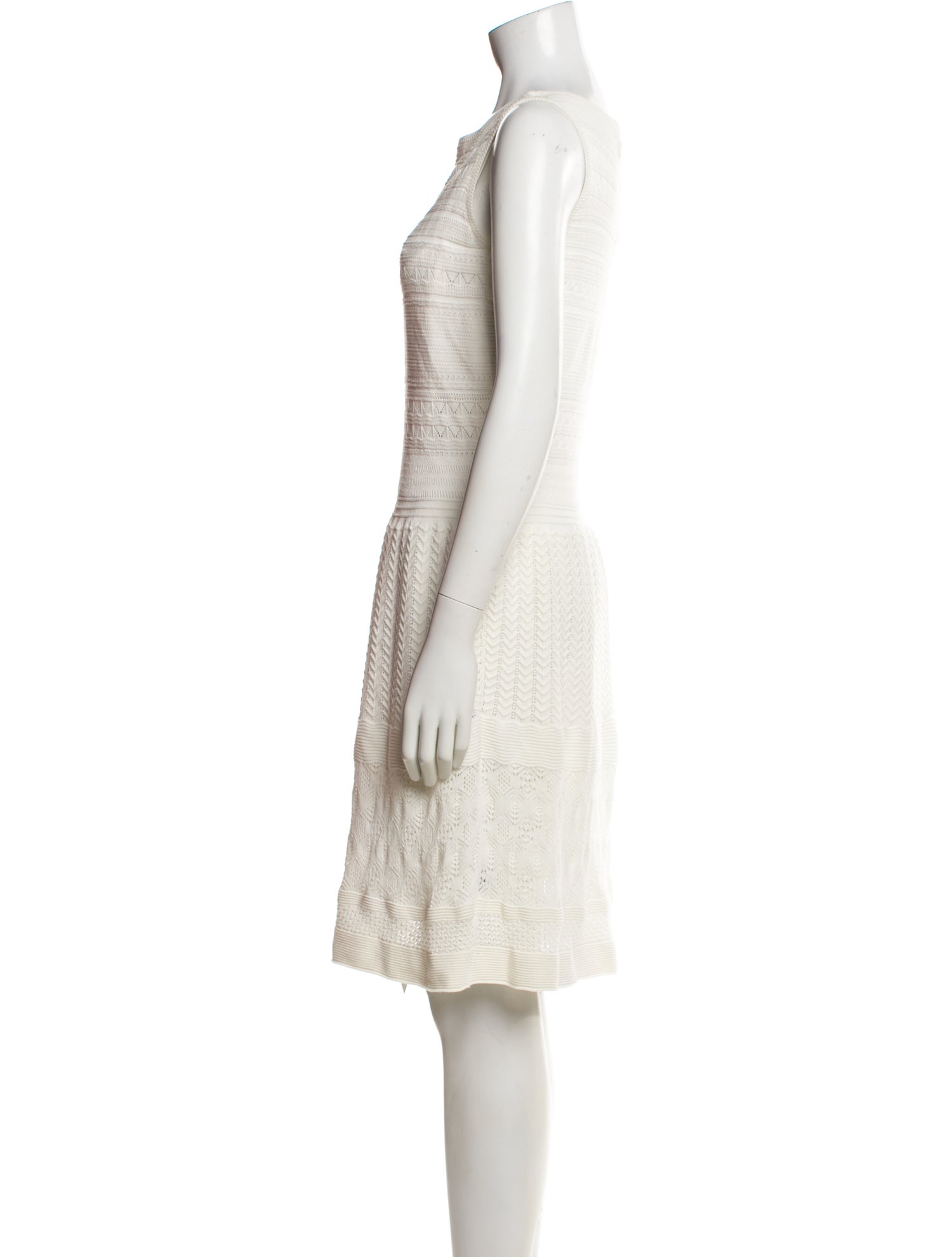 Lauren Ralph Lauren Bateau Neckline Mini Dress