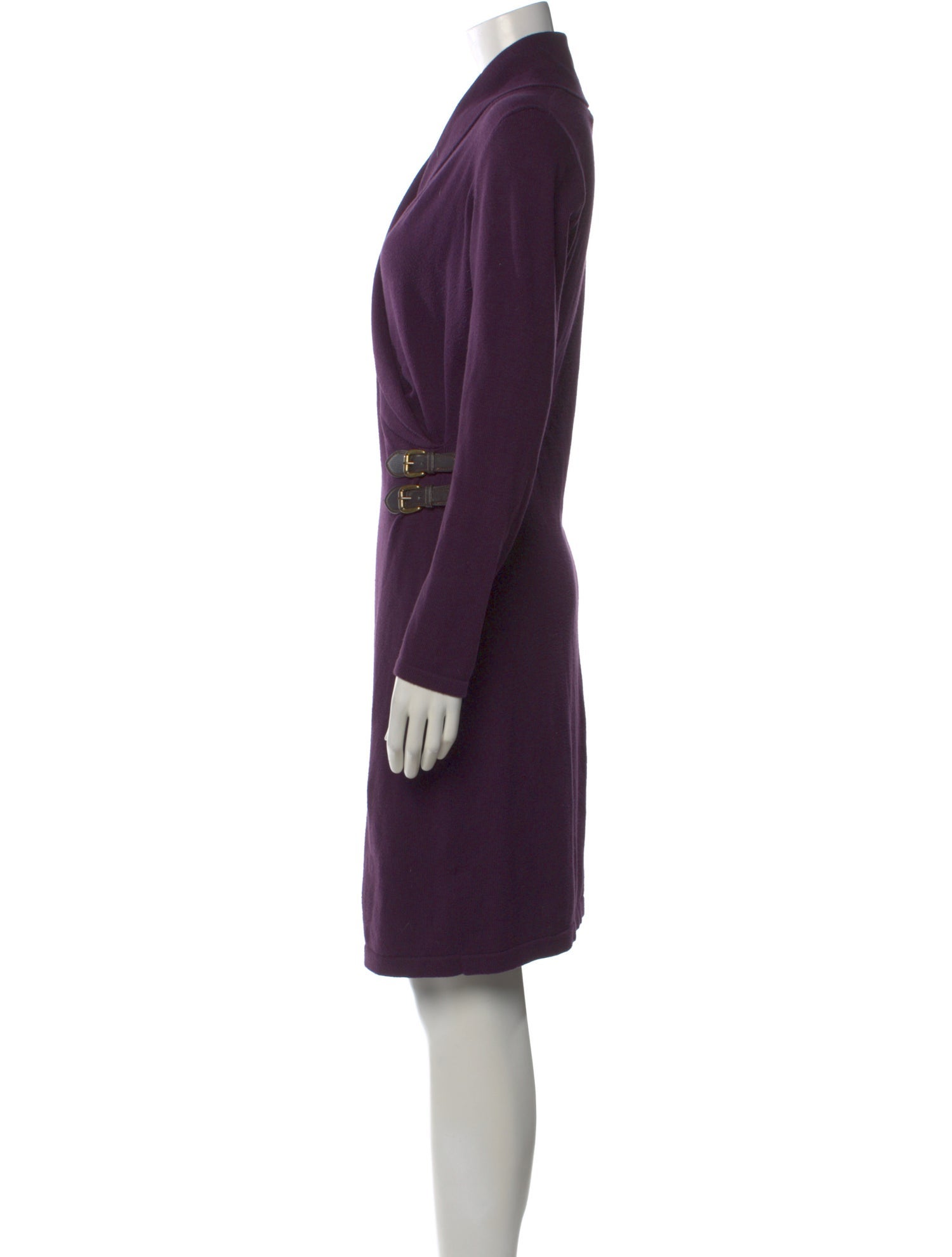 Lauren Ralph Lauren V-Neck Knee-Length Dress