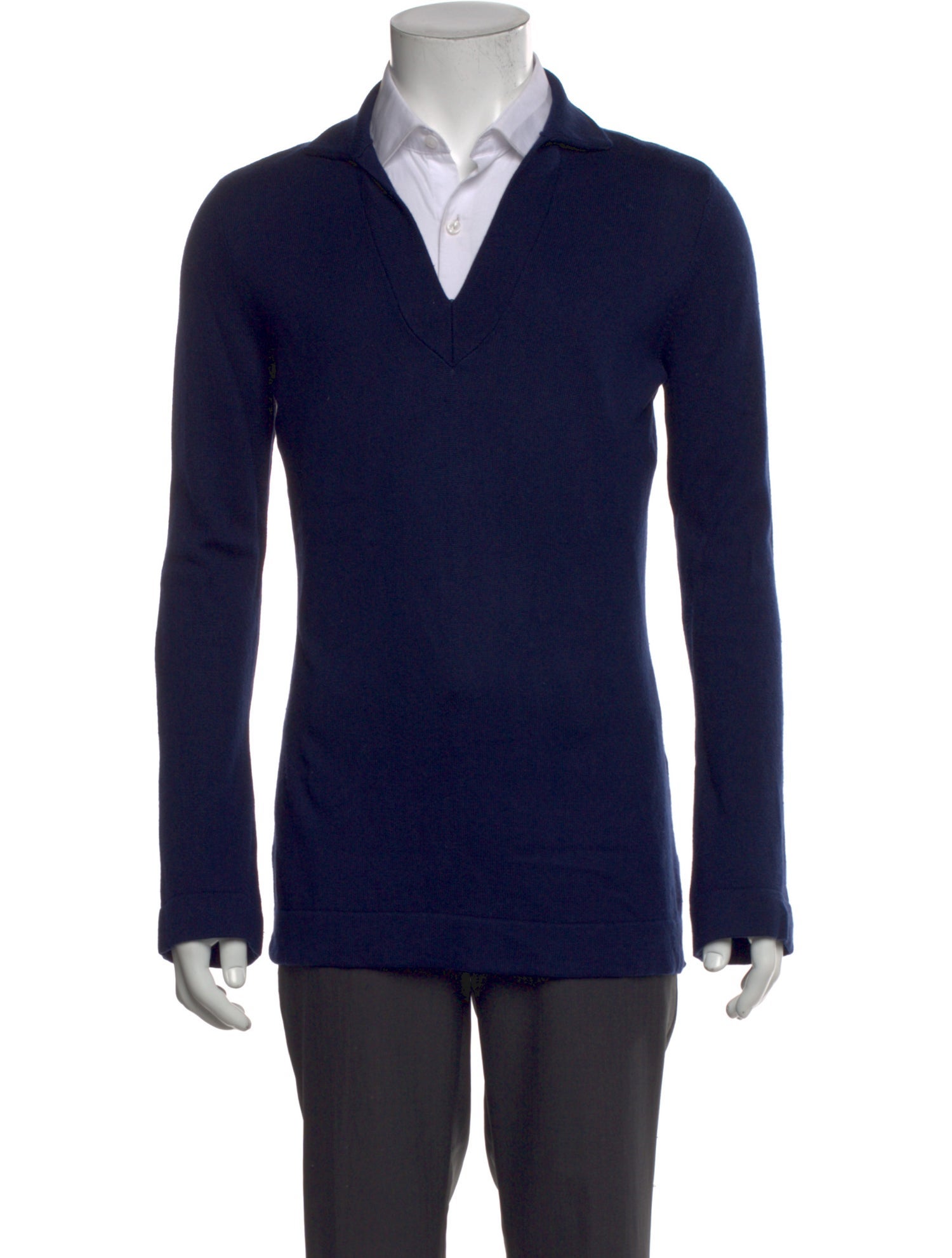 Lauren Ralph Lauren Silk V-Neck Pullover