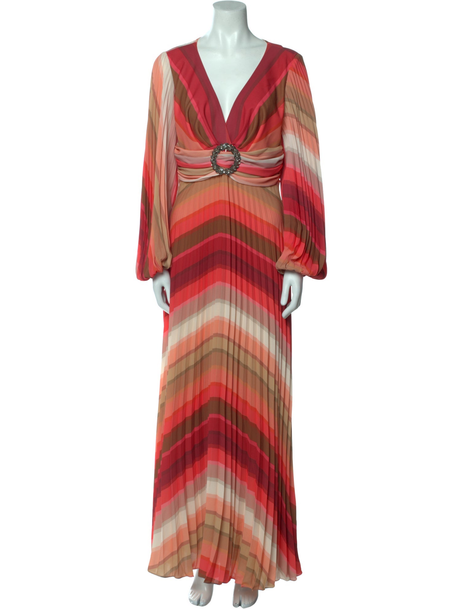 Iorane Striped Long Dress