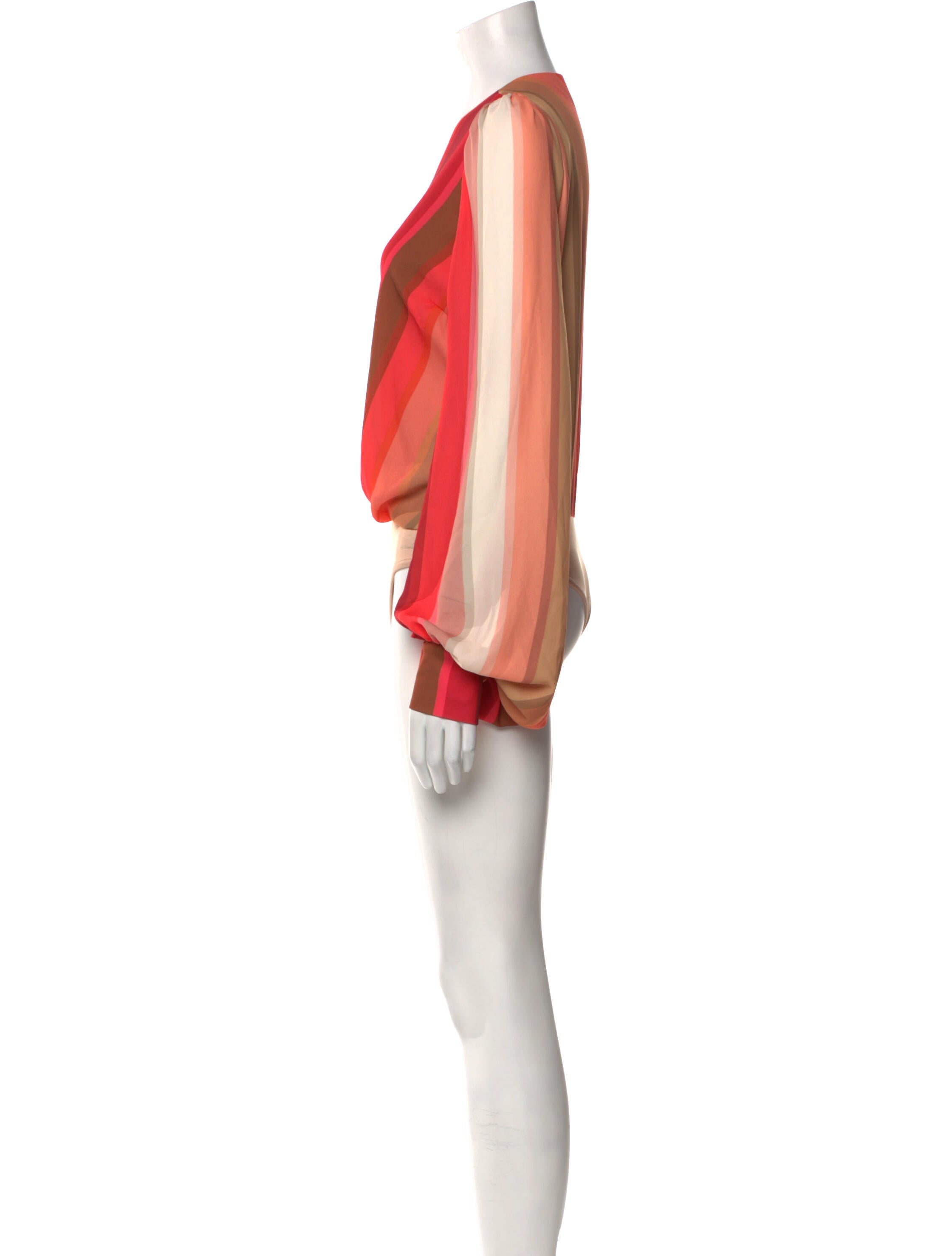 Iorane V-Neck Long Sleeve Bodysuit