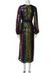 Iorane Sequin Midi Length Dress