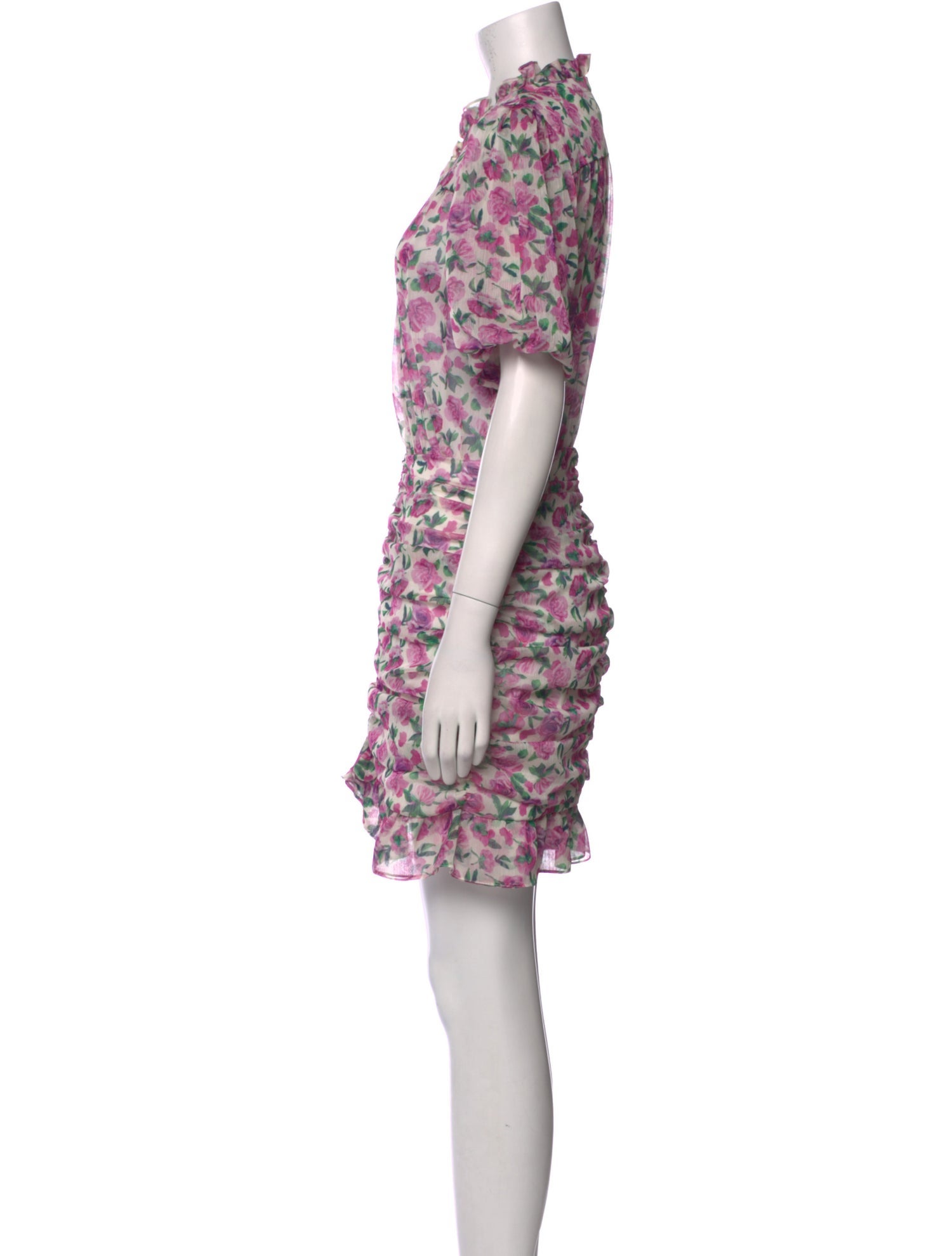 Iorane Floral Print Mini Dress