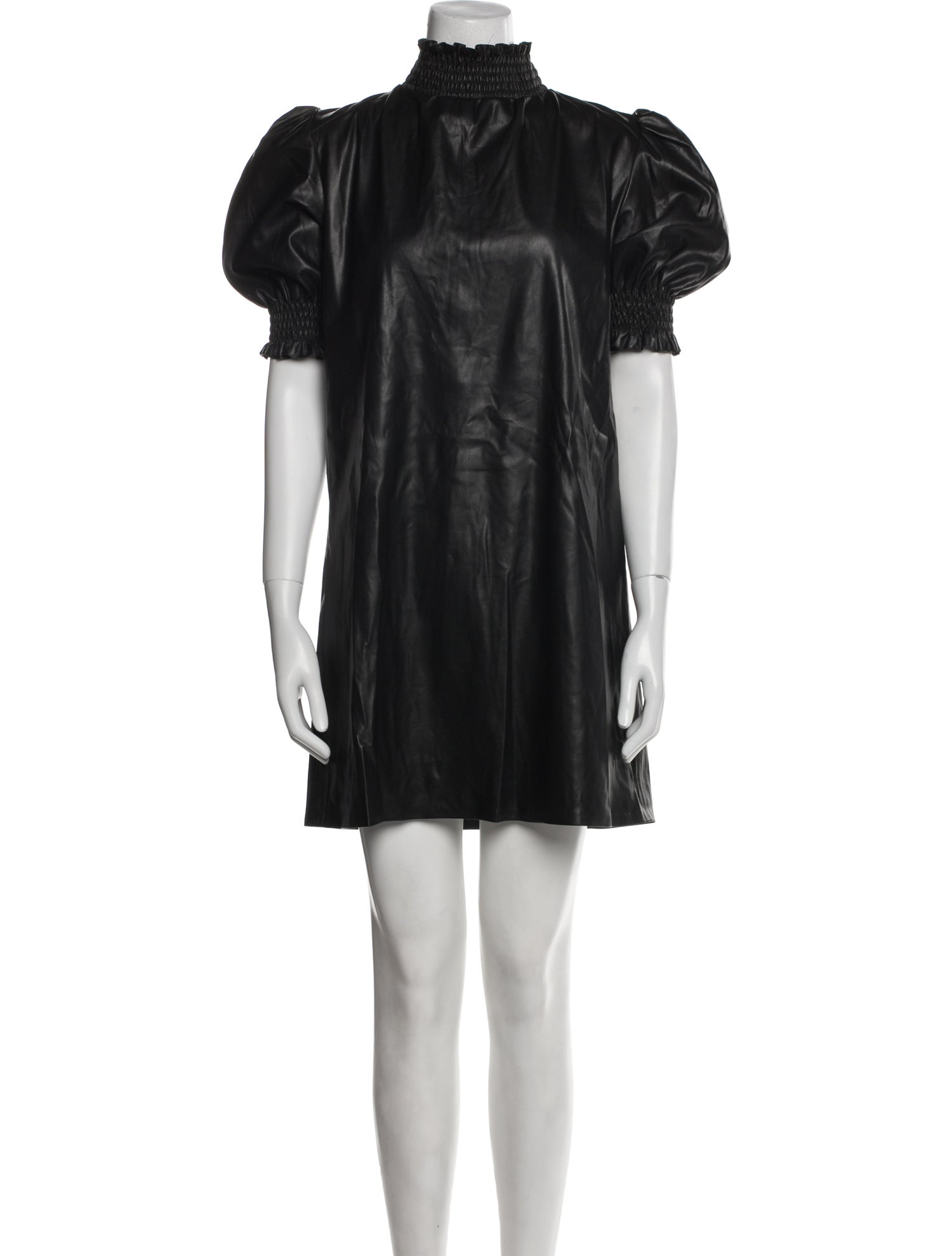 Iorane Mock Neck Mini Dress