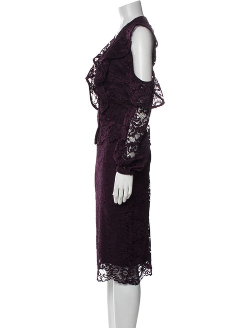 Iorane Lace Lace Pattern Skirt Set