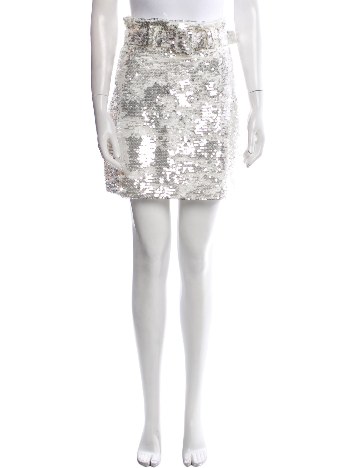 Iorane Sequin Embellishments Mini Skirt