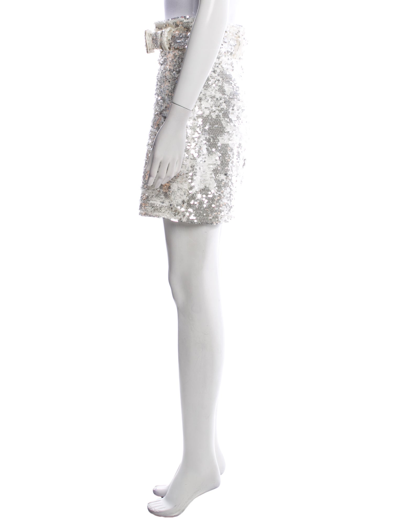 Iorane Sequin Embellishments Mini Skirt