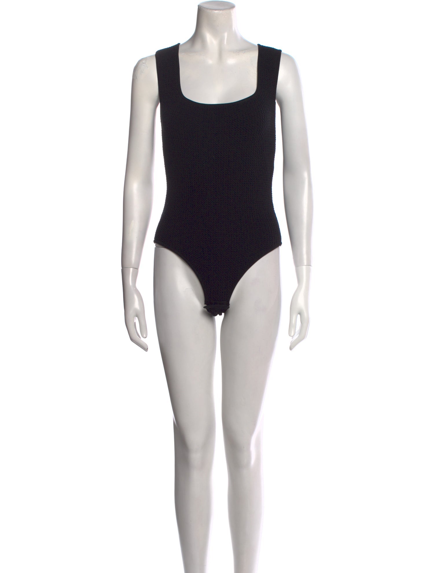 Iorane Square Neckline Sleeveless Bodysuit