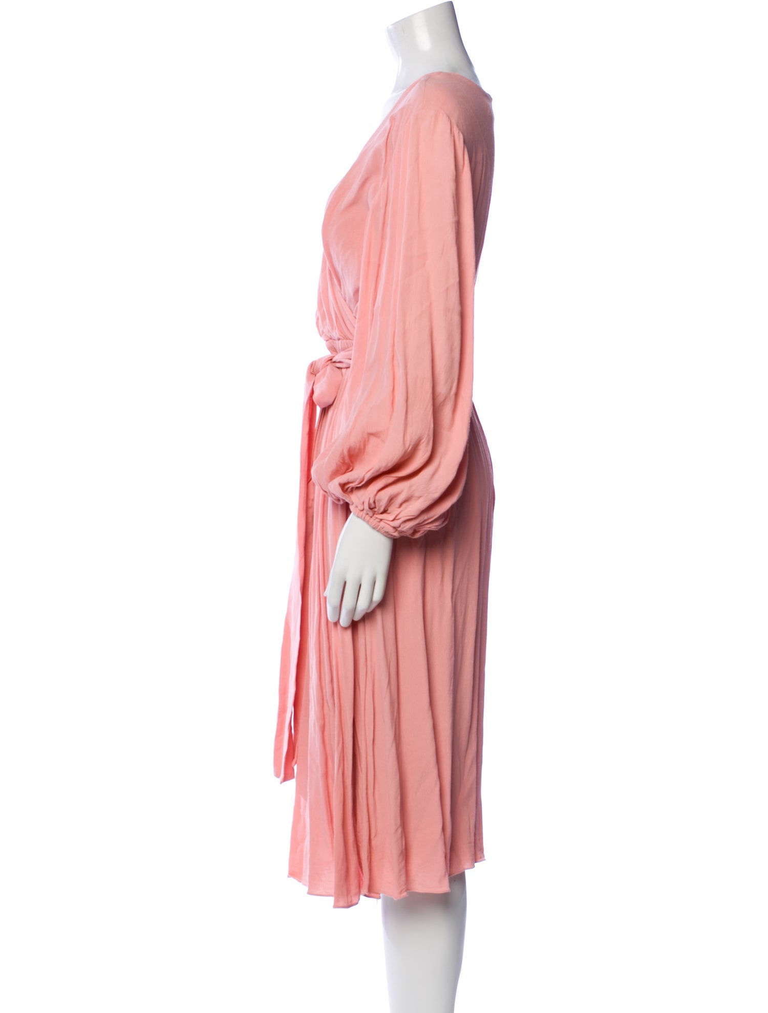 Iorane V-Neck Midi Length Dress