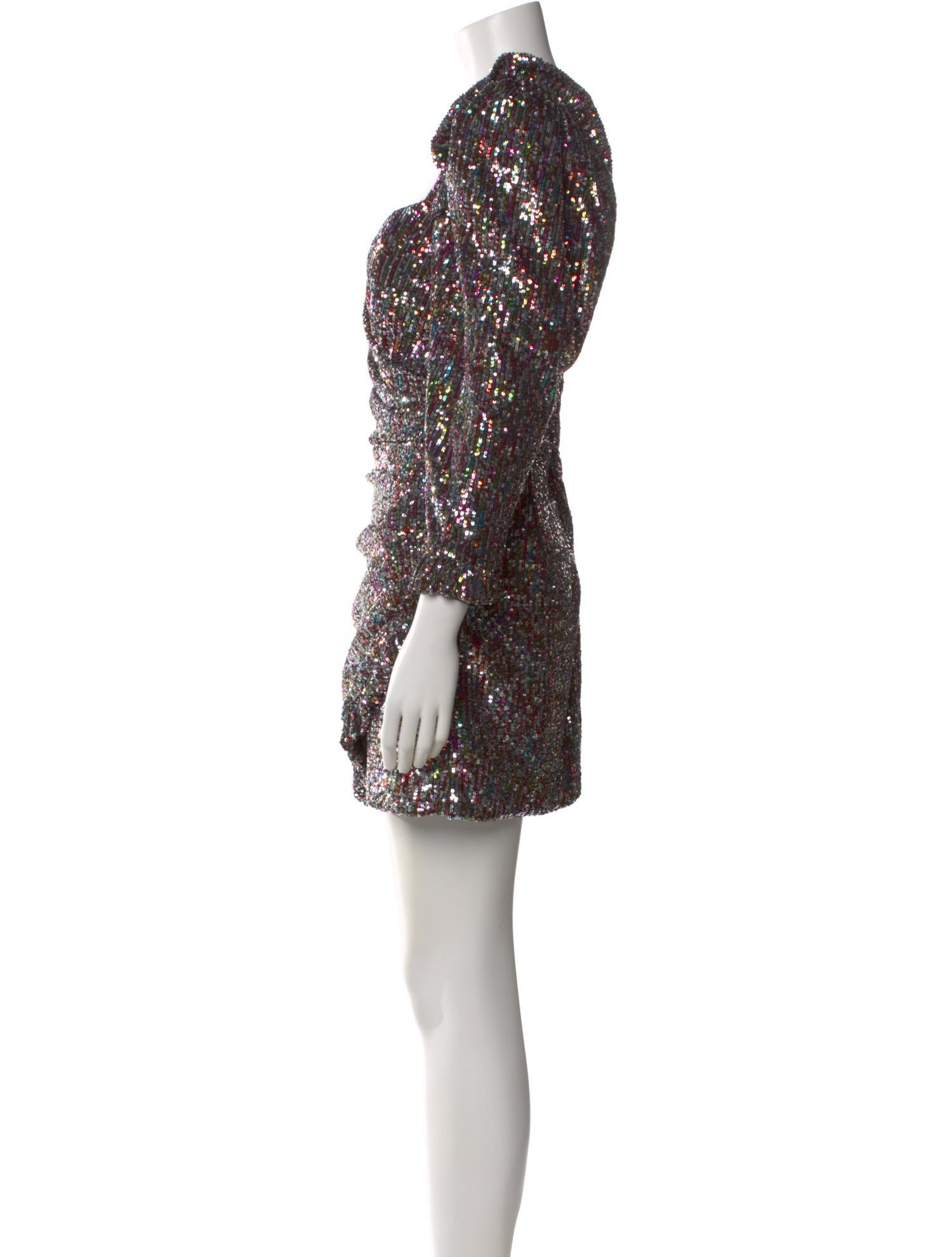 Iorane Square Neckline Mini Dress