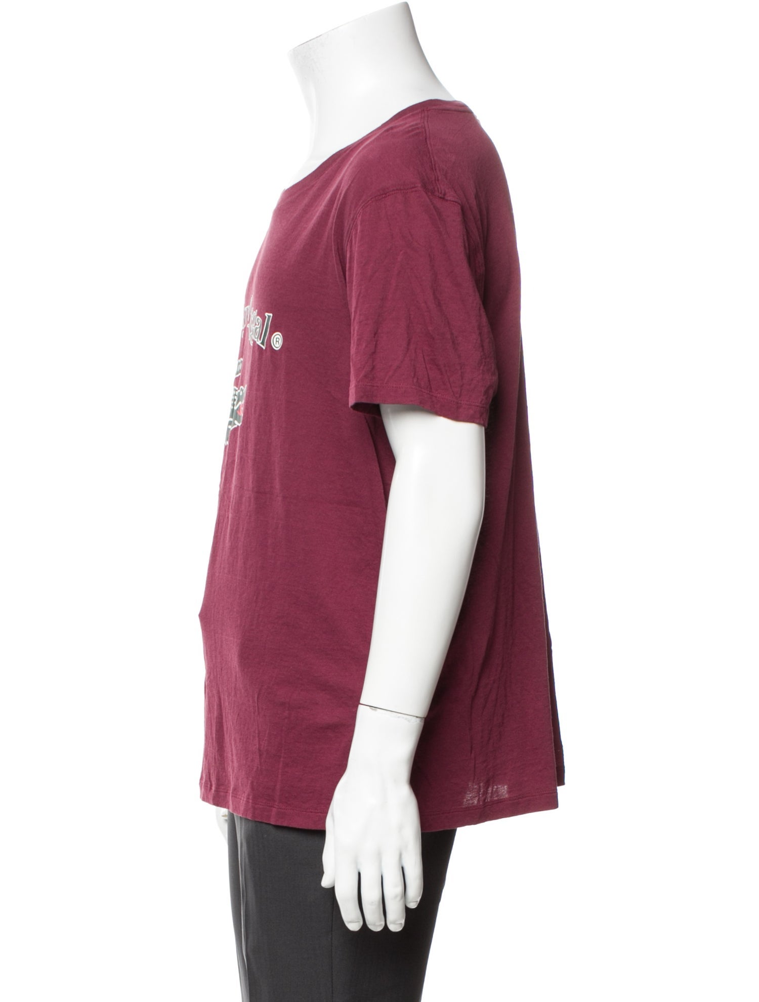 Lacoste x Ricky Regal Graphic Print Scoop Neck T-Shirt