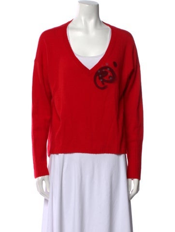 laresidence Knitwear Cashmere V-Neck Sweater XS