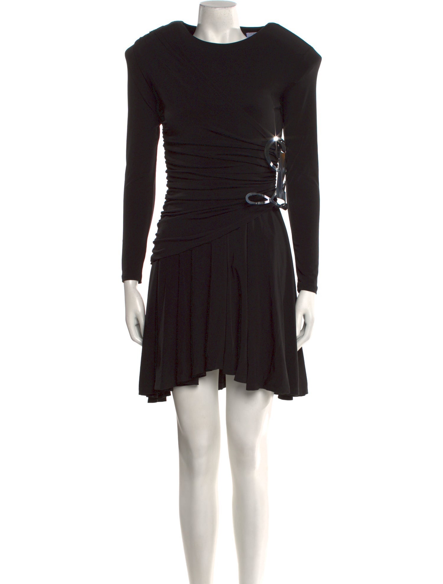 Luar Crew Neck Mini Dress