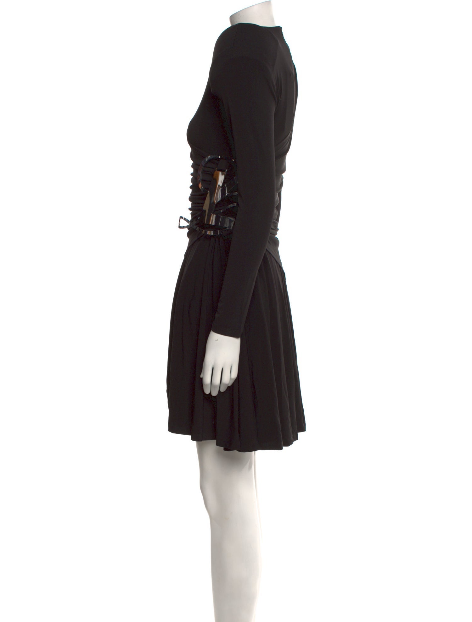 Luar Crew Neck Mini Dress