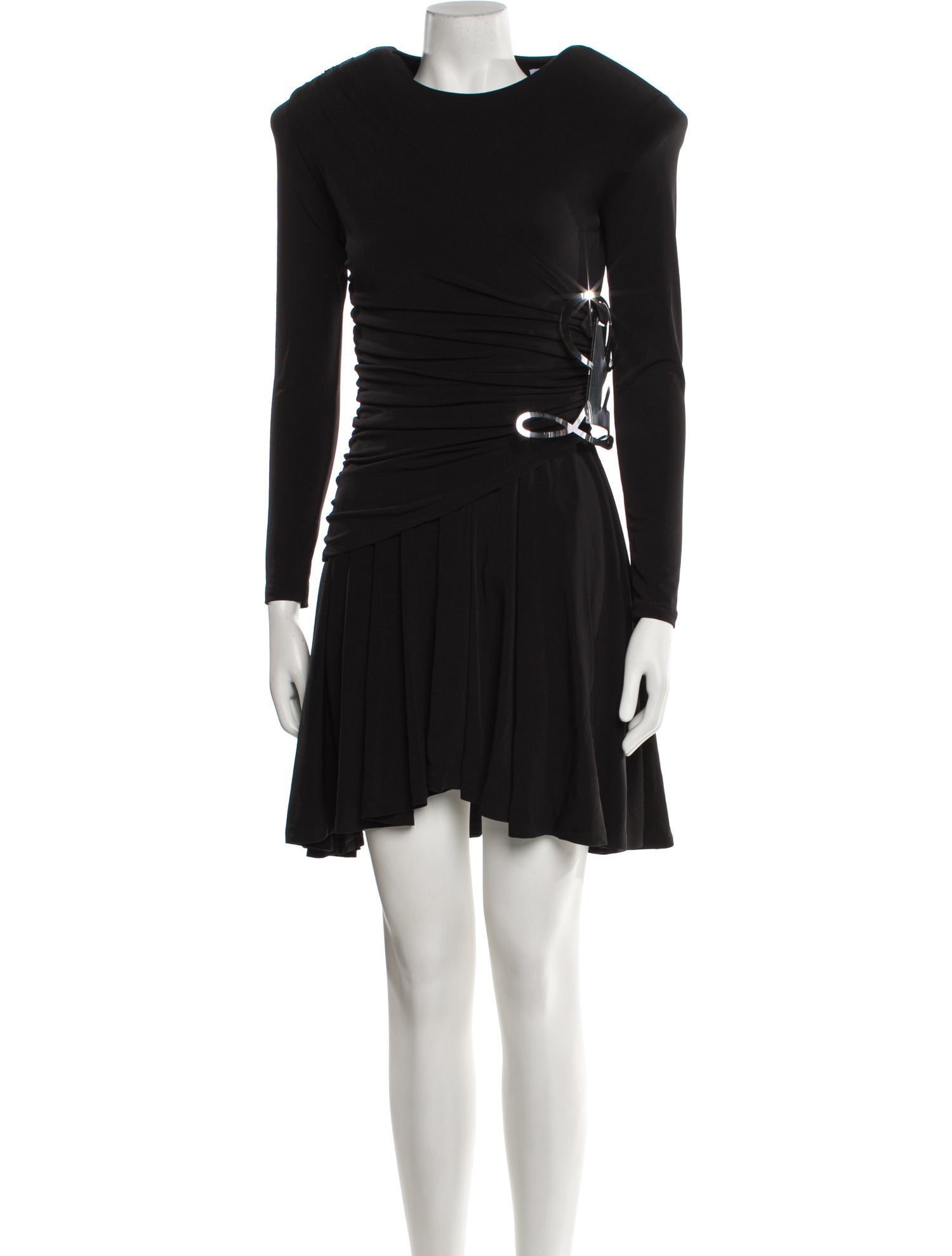 Luar Crew Neck Mini Dress