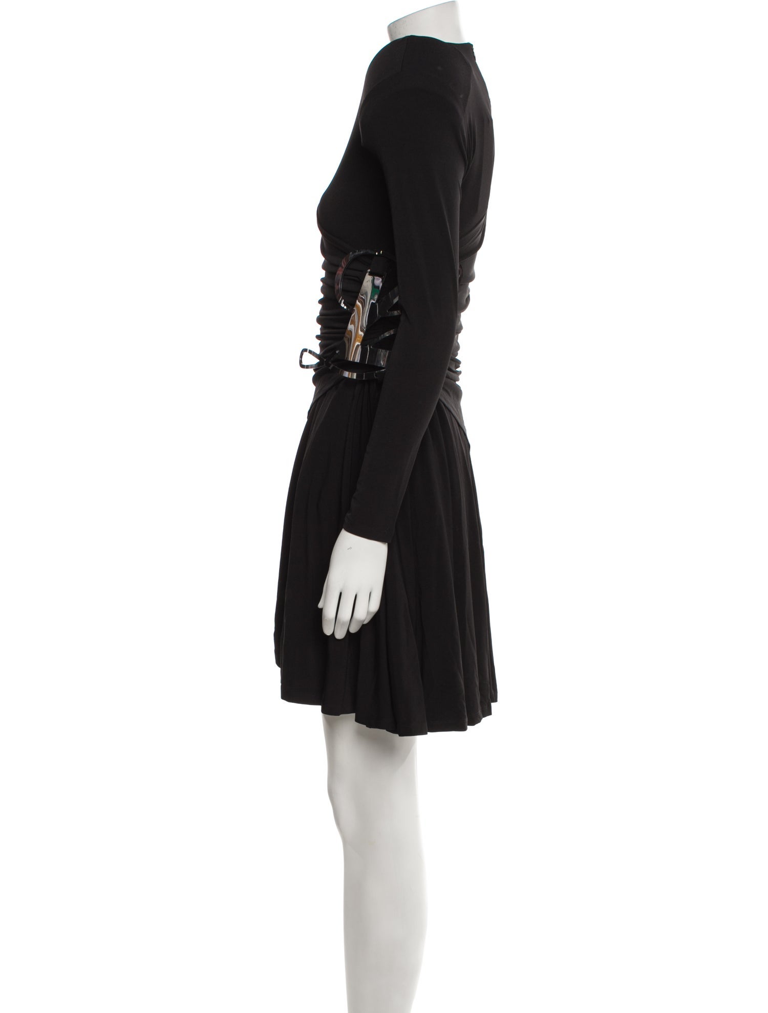 Luar Crew Neck Mini Dress