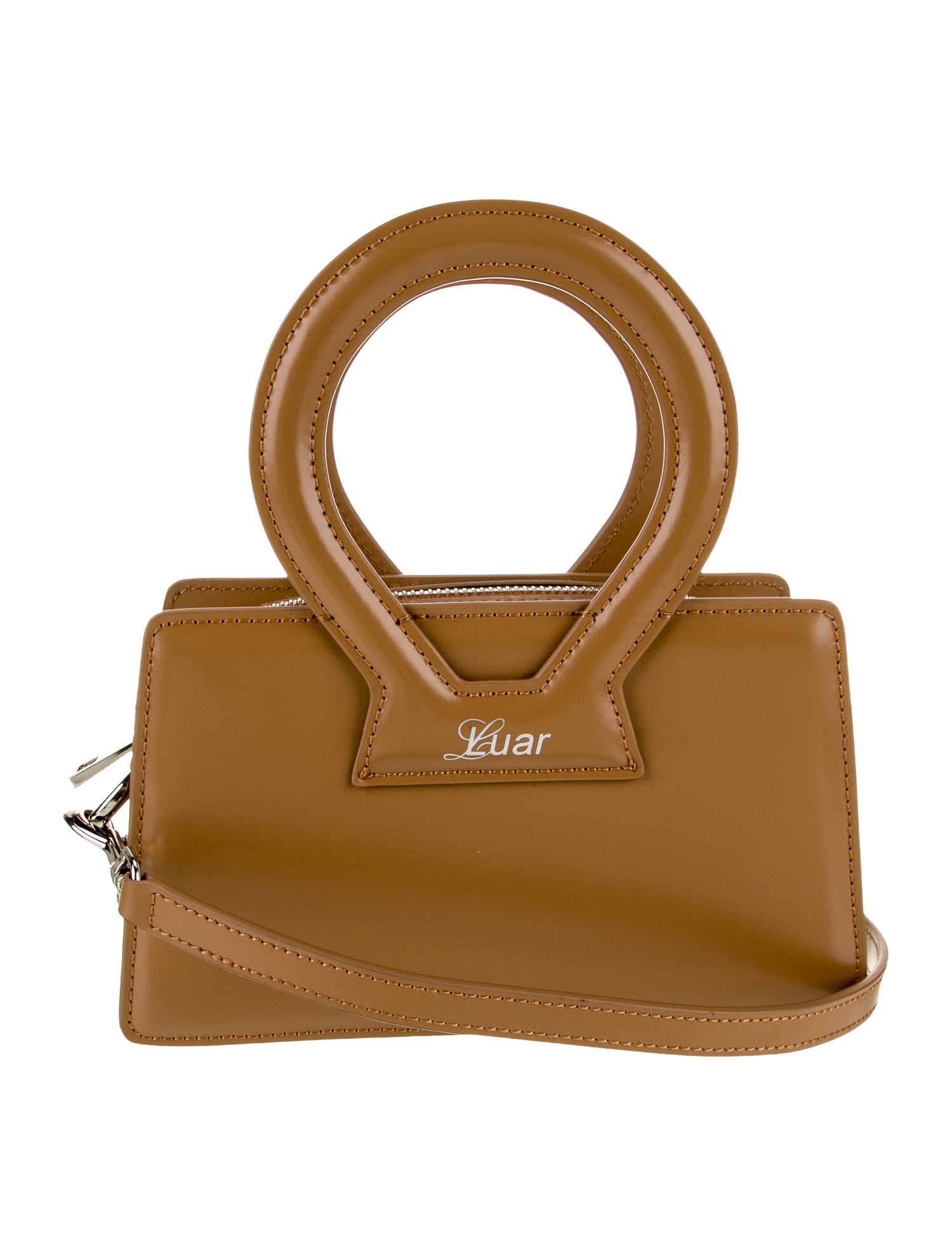 Luar Leather Shoulder Bag