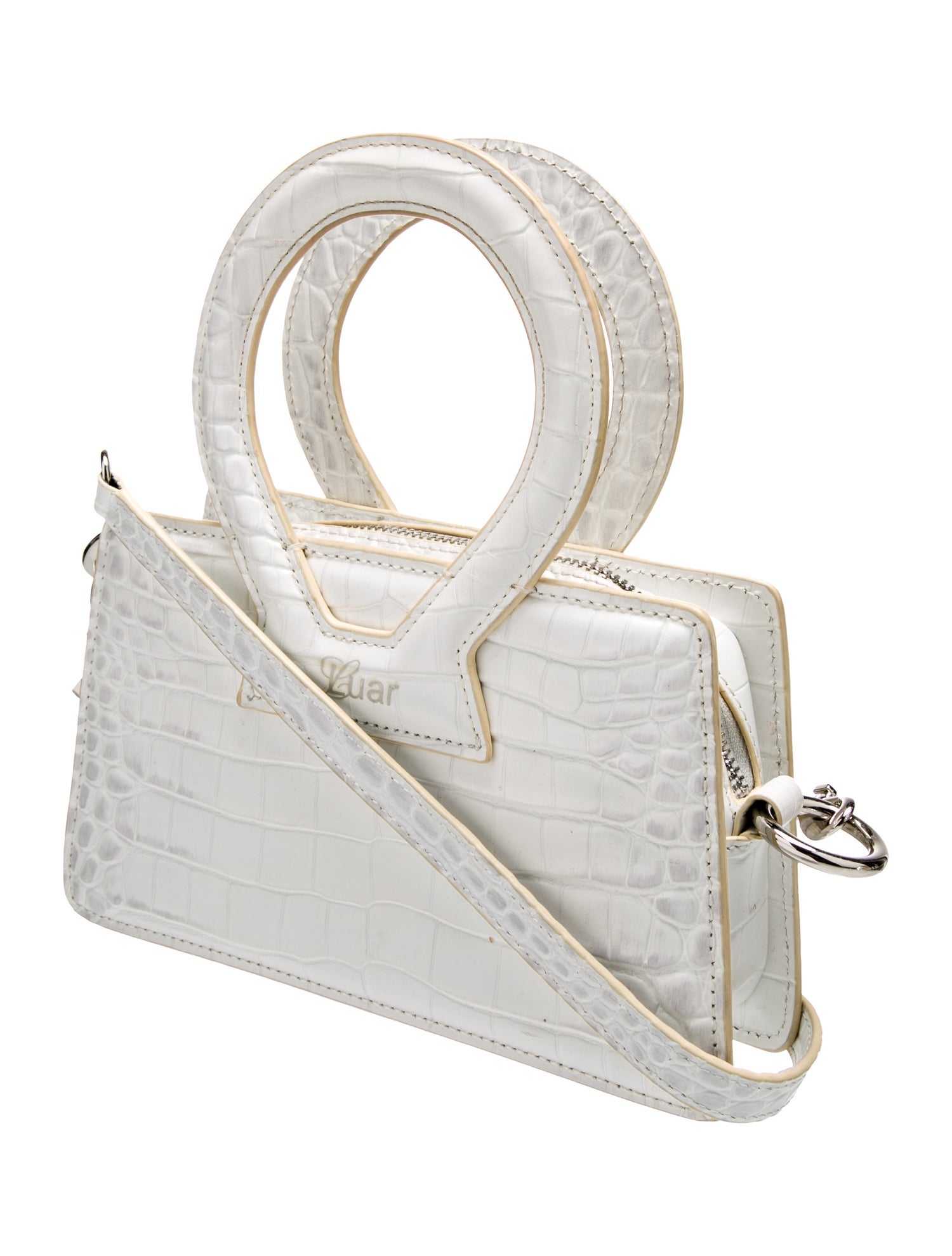 Luar Leather Top Handle Bag