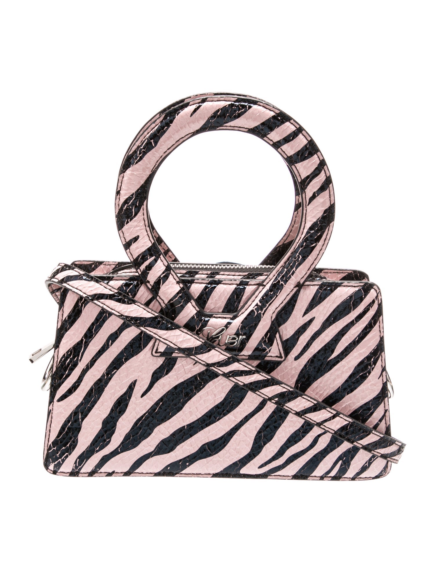 Luar Vinyl Top Handle Bag